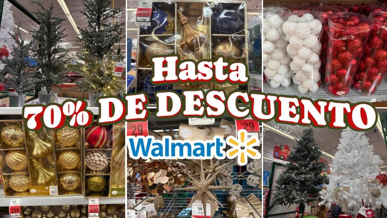 🎄HASTA 70% DE DESCUENTO EN MERCANCÍA NAVIDEÑA EN WALMART🎄