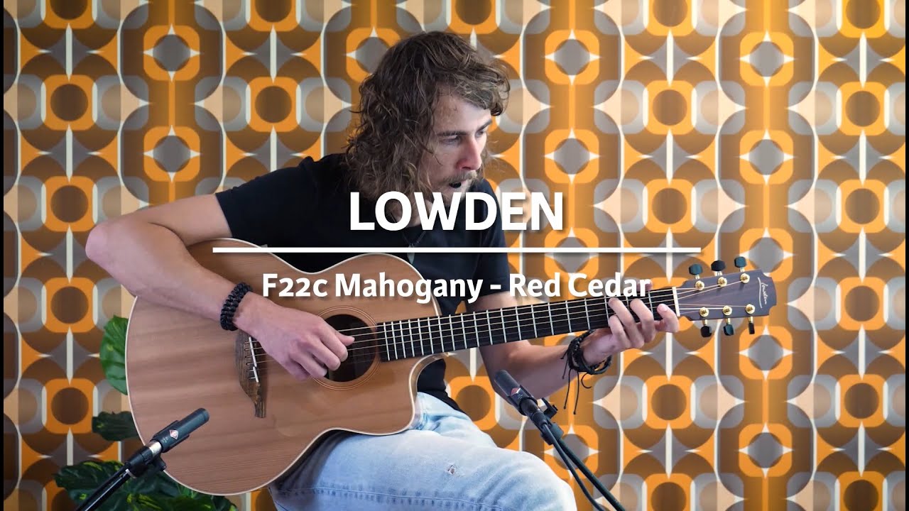 Lowden F22c Mahogany Red Cedar played by Jim Zwinselman | Demo @ The Fellowship of Acoustics