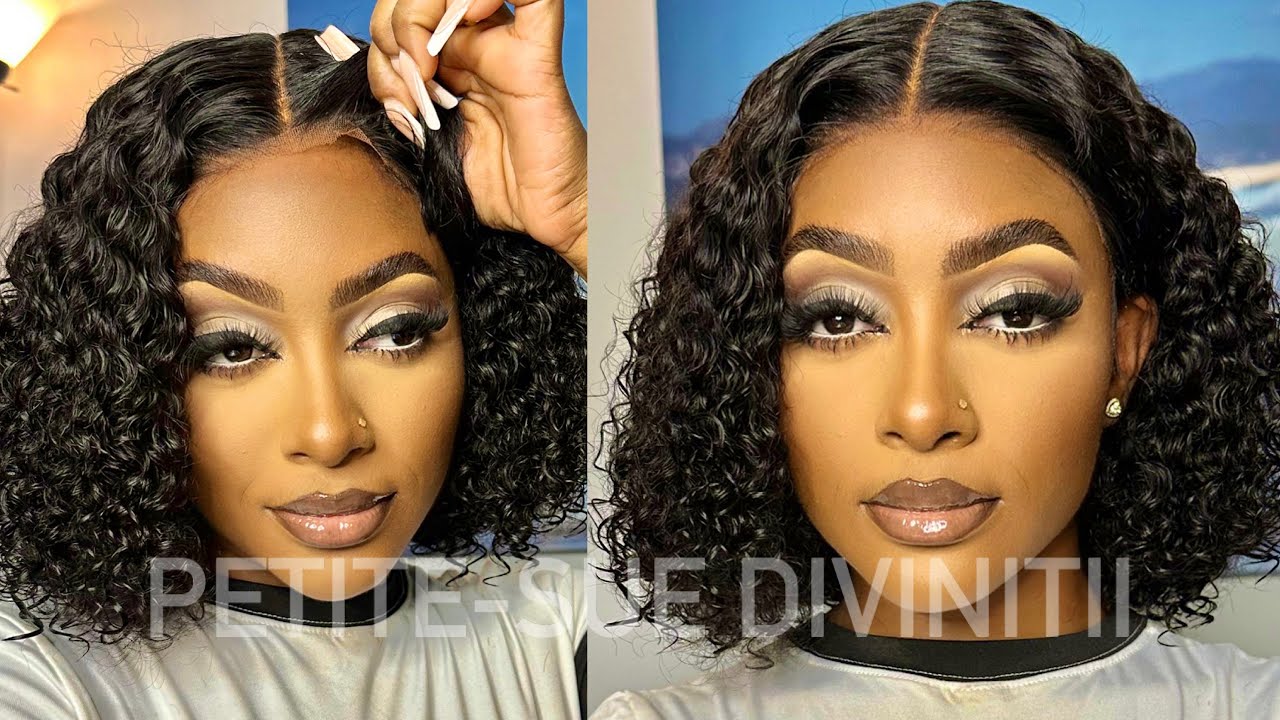 GLUELESS FAKE SCALP FULL LACE WIG QUICK INSTALL ft.AFSisterwig| PETITE-SUE DIVINITII