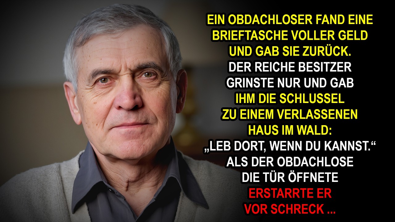 Das Leben gab ihm wenig – bis sich eine alte Tür öffnete und die Wahrheit zeigte