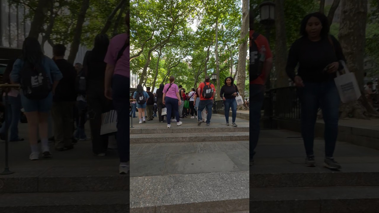 🇺🇸🗽👭Evening walk in Manhattan NYC  #nyc #travel #jalanjalan #shorts #citywalk #manhattan