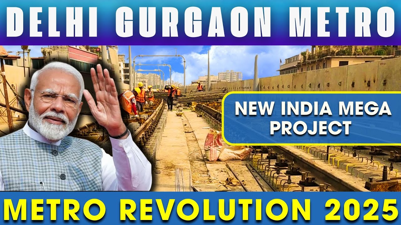 Delhi-Gurugram Metro Expansion 2025: Faster Commute, Higher Property Value! | Property Mishra Show