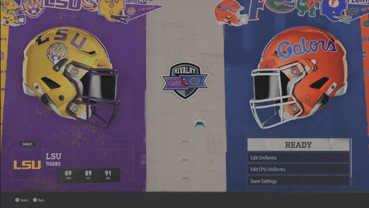 CFB 26 LSU V #9 Florida WEEK 3 YEAR 1