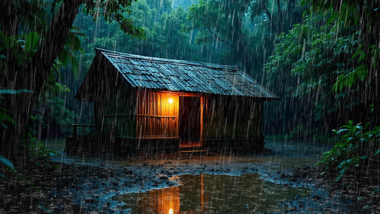 A Quiet Prayer in the Rain 🌧️ | Sacred Night Sounds for Deep Spiritual Rest (Ad-Free)