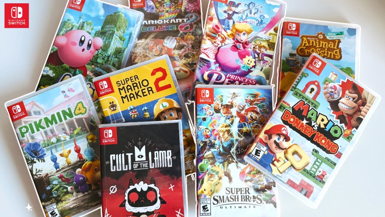 🕹️ nintendo switch black friday + cyber monday haul | 50% off nintendo switch games | under $30