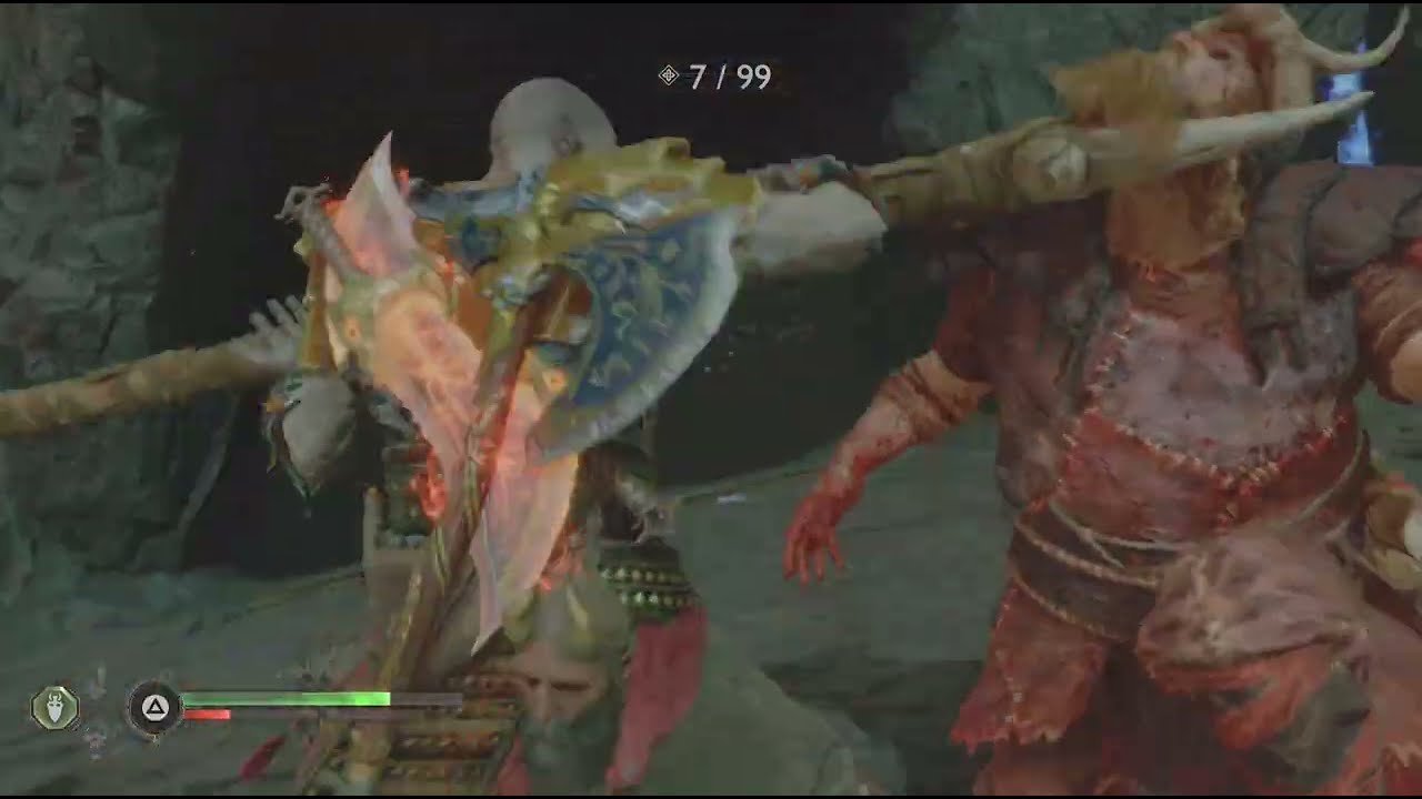 God of War Ragnarök - Desafio dos 100 Inimigos em Muspelheim