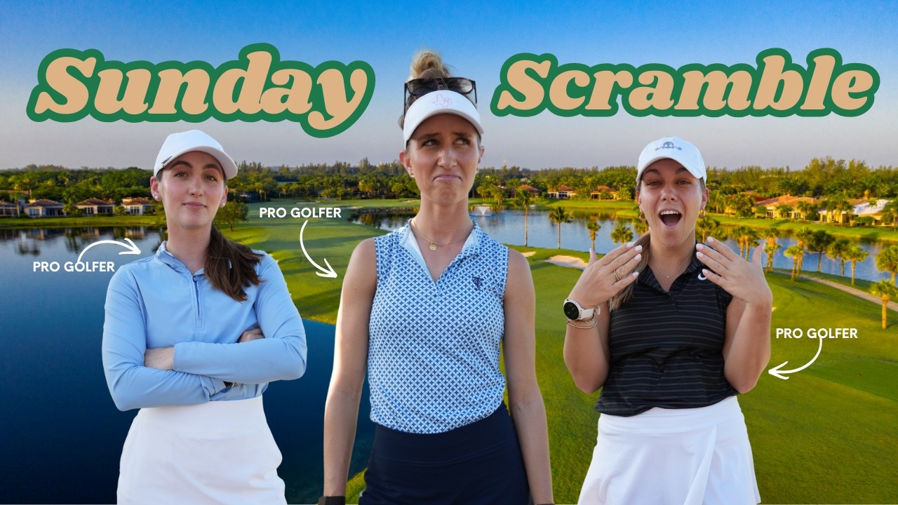 SUNDAY SCRAMBLE EPISODE 1 - 3 Pro Golfers