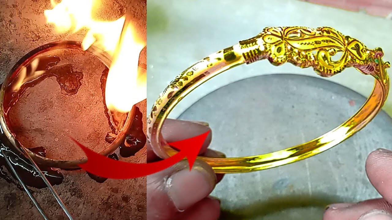 22K Gold Loha Badhano Making | How To Make Gold Loha Badhano | Gold Jewellery- NadiaJewellery |