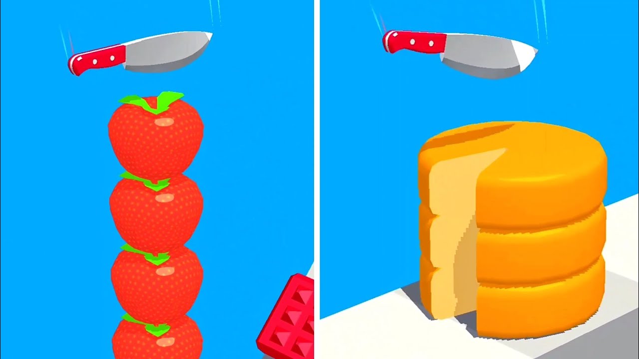 Slice It All Game! Satisfying and Relaxing ASMR Slicing Video NEW UPDATE