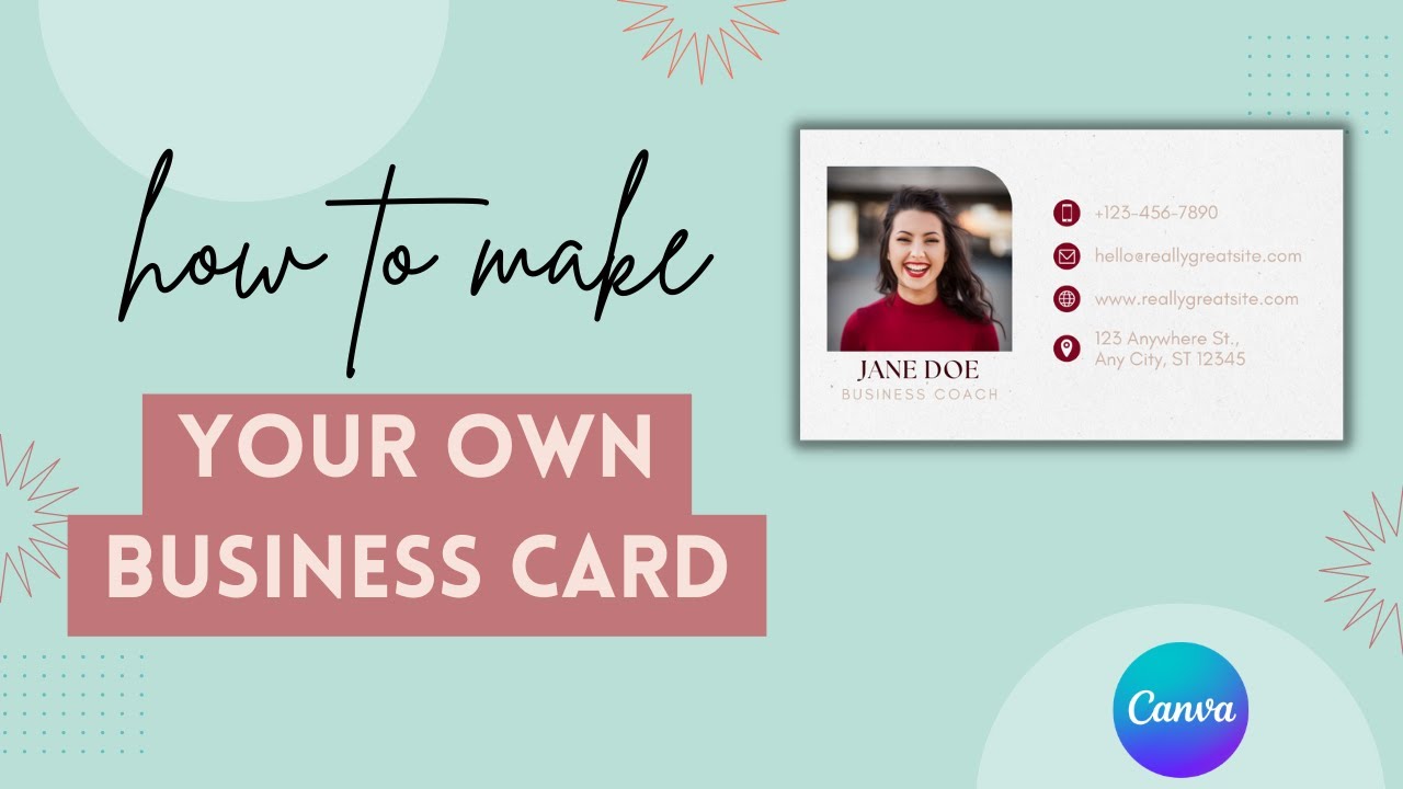 How To Make Your Own Business Card In Canva (2023)