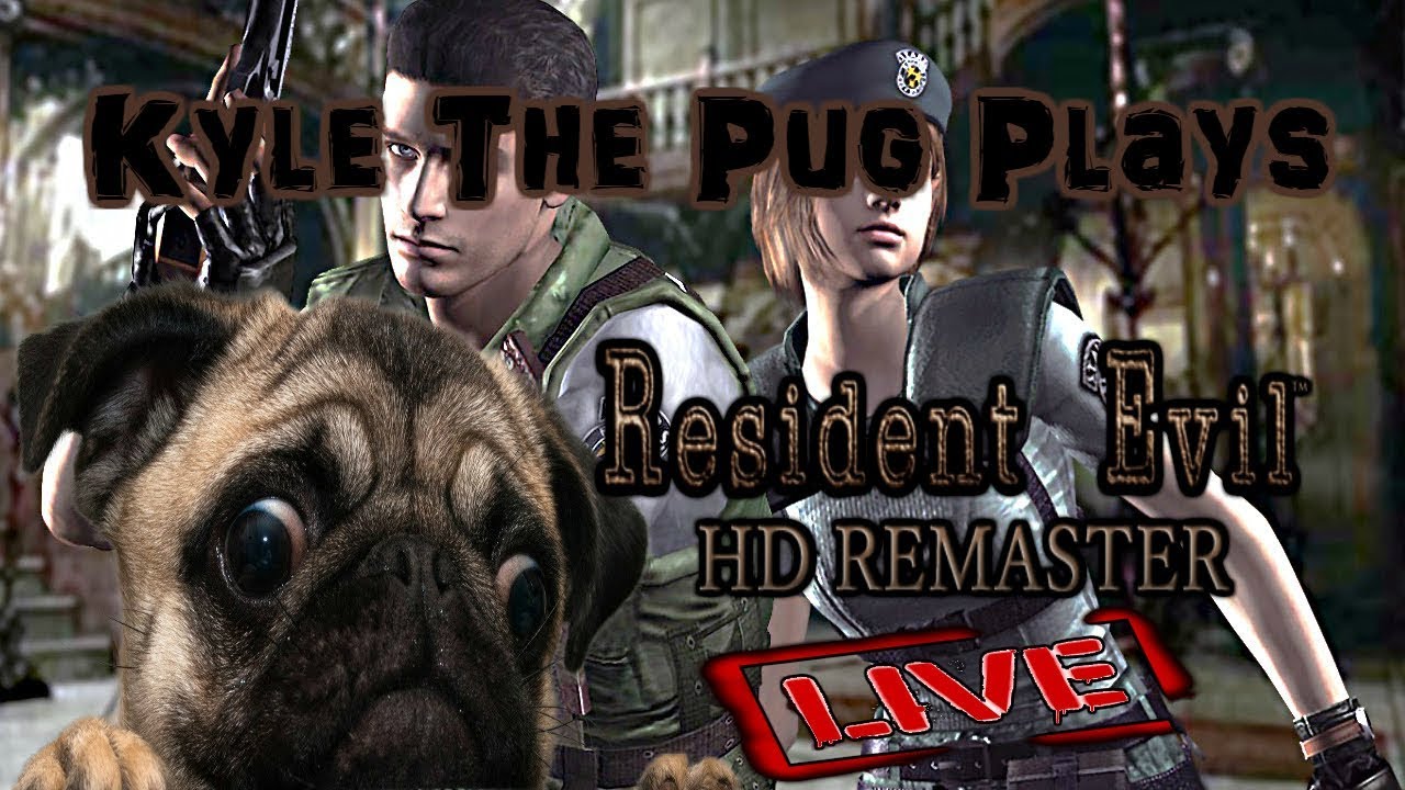 RESIDENT EVIL REMASTERED SURVIVAL MODE! @KyleThePug (ROAD TO 8K)