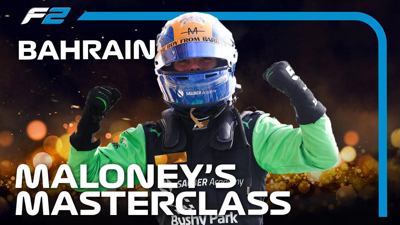 Unbeatable In Bahrain: Maloney&rsquo;s F2 Masterclass | 2024 Bahrain Grand Prix