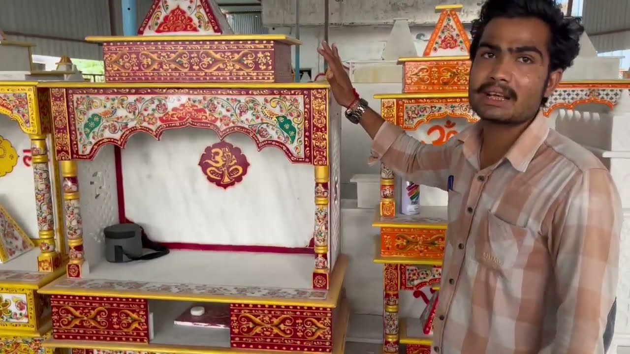 Rajnagar Marble and Vietnam Marble Temples very beautiful design call for order 9664462522
