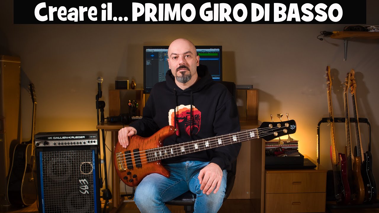 LEZIONI DI BASSO - CREARE LA PRIMA LINEA DI BASSO