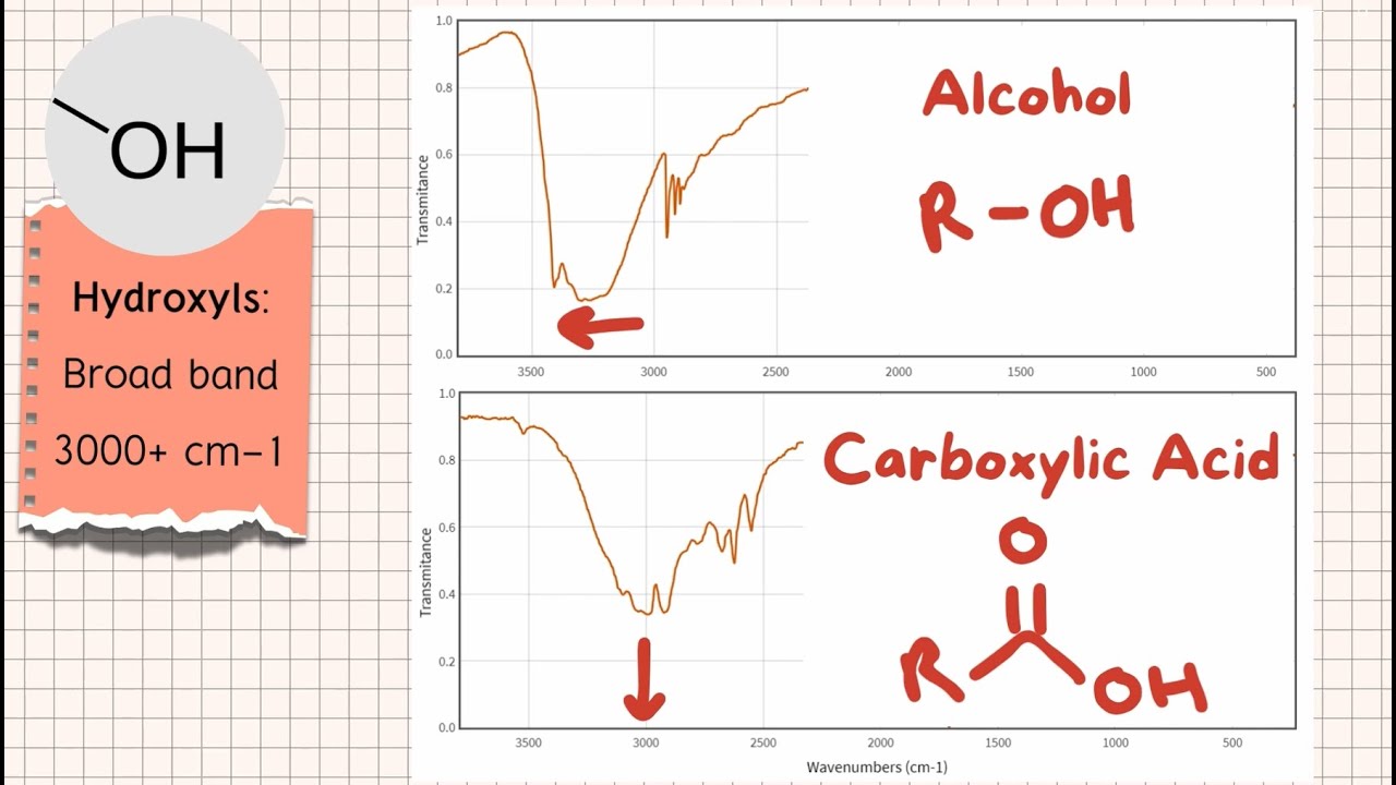 Infrared Spectroscopy | 5 Essential Peaks Explained 🔬