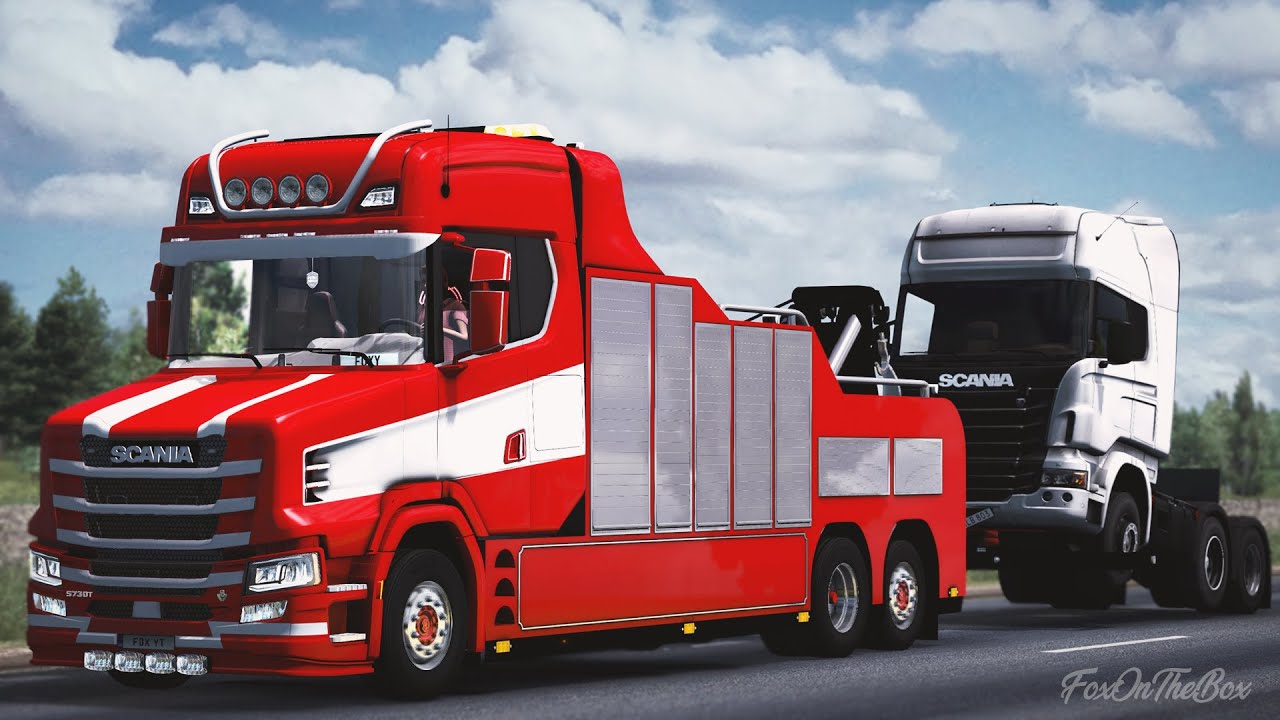 ETS2 1.39 Scania Next Generation Torpedo + Wrecker Chassis | Euro Truck Simulator 2 Mod