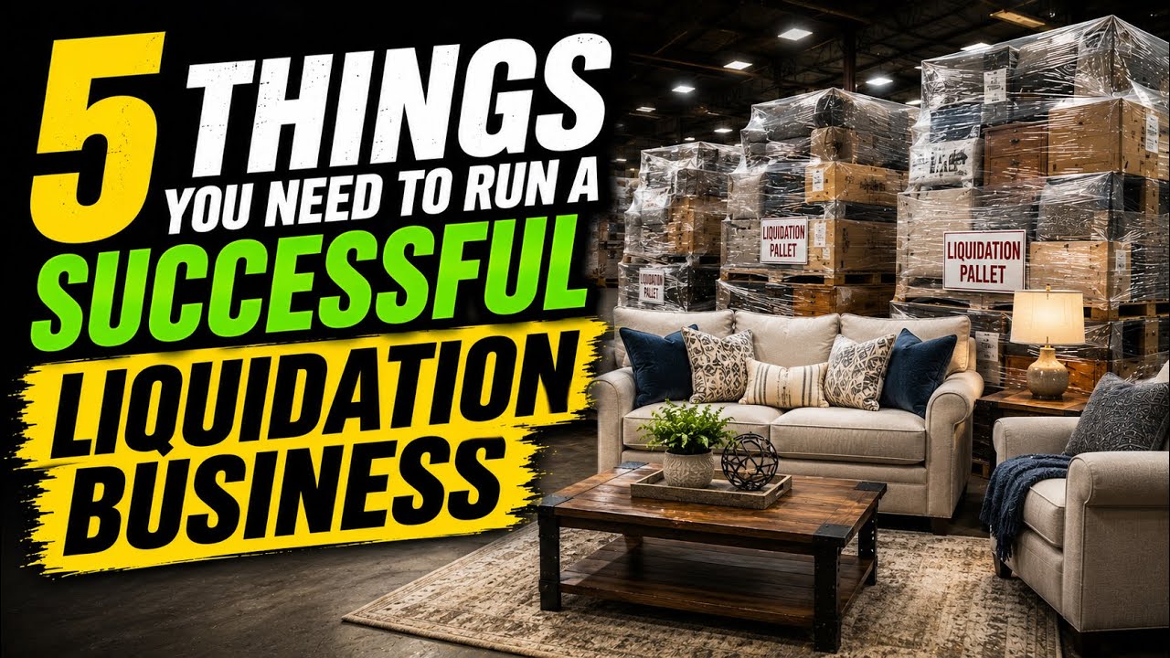 5 Things You Need to Run a Successful Liquidation Business