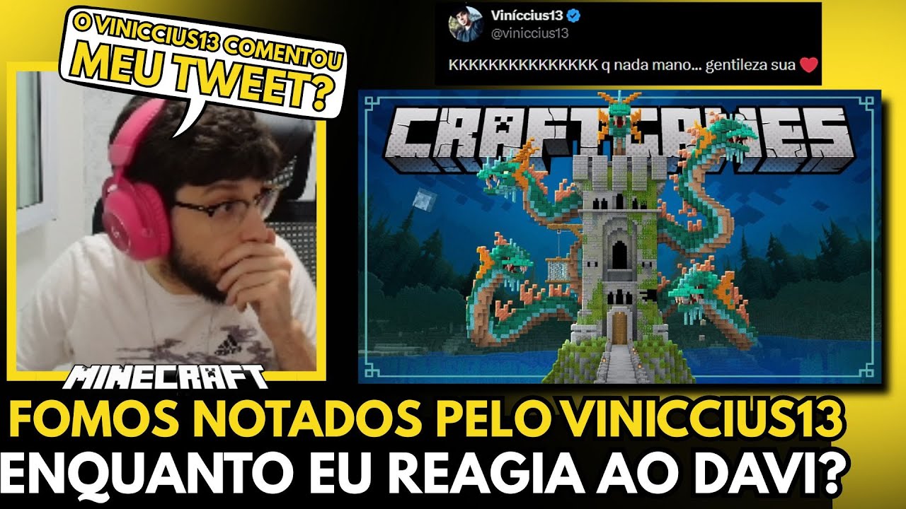 🚨COMO ELE FAZ ESSAS COISAS? O DAVI É BIZARRO! TIVEMOS UMA SURPRESA? GREV REAGE AO @Davi