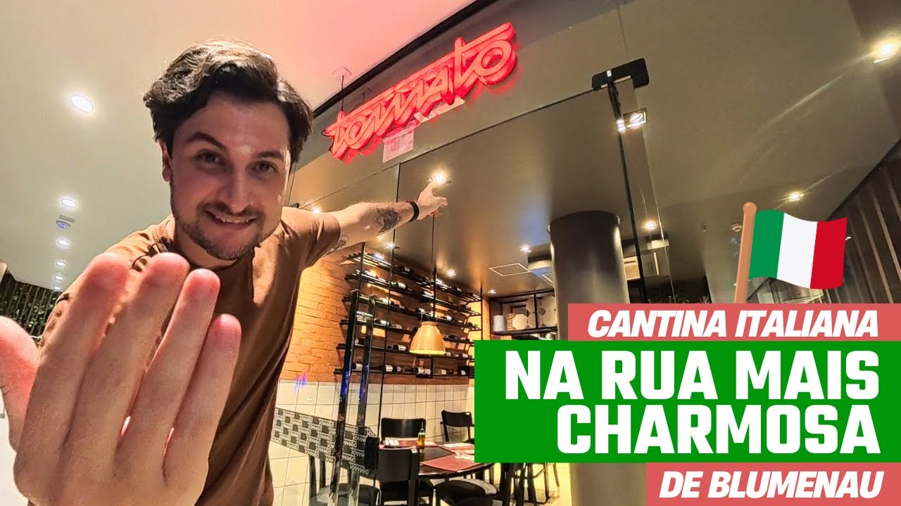 Conheça a Tomato Pasta e Pizza de Blumenau, no Shopping H.