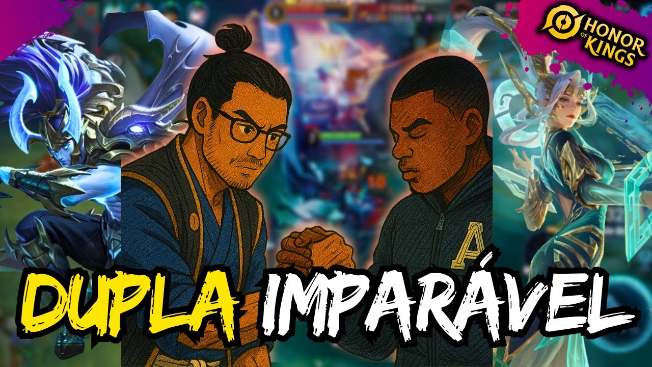 PAPEL E CANETA QUE ESSA DUPLA DÁ AULA | HONOR OF KINGS