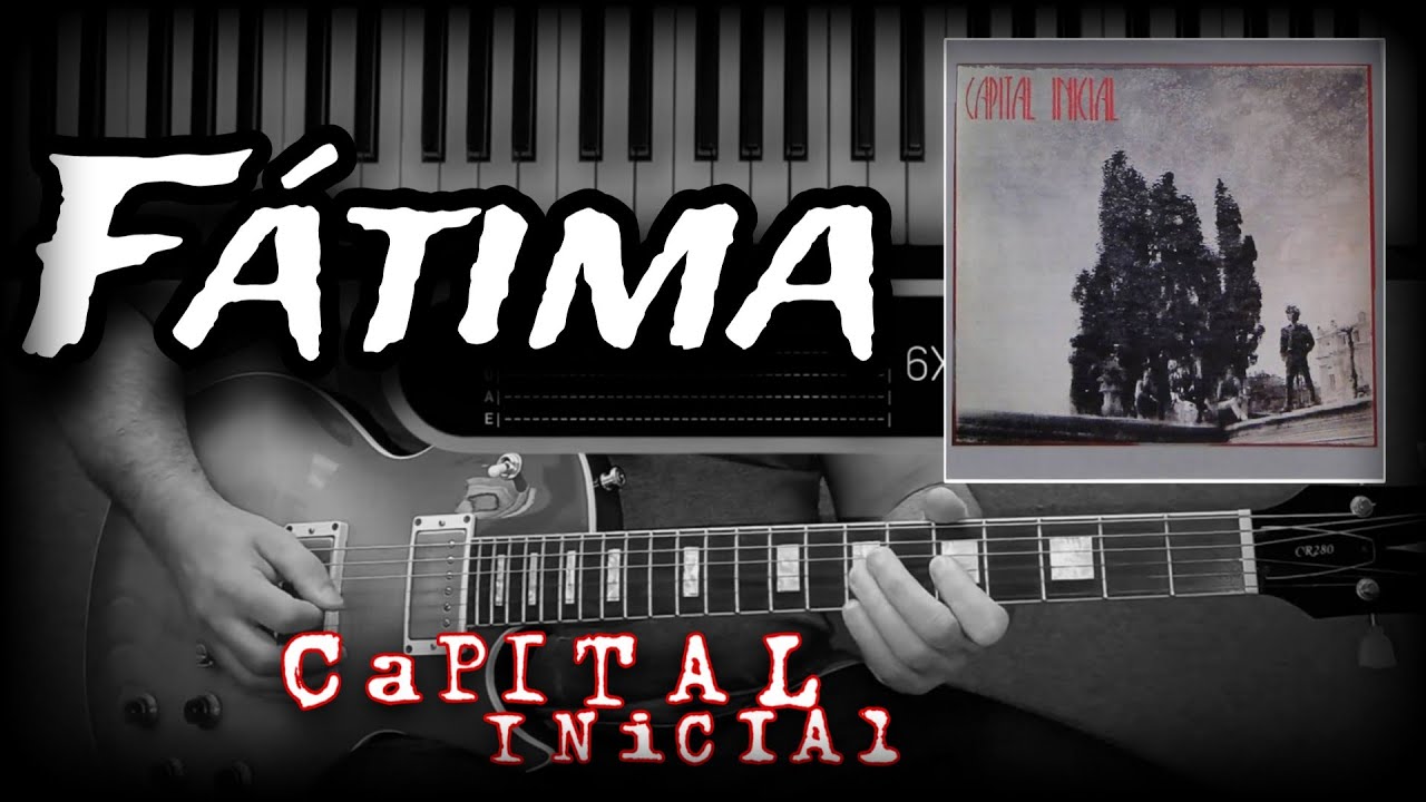 Como tocar Fátima (Capital Inicial) Aula de Guitarra 🎸+ Sintetizadores 🎹