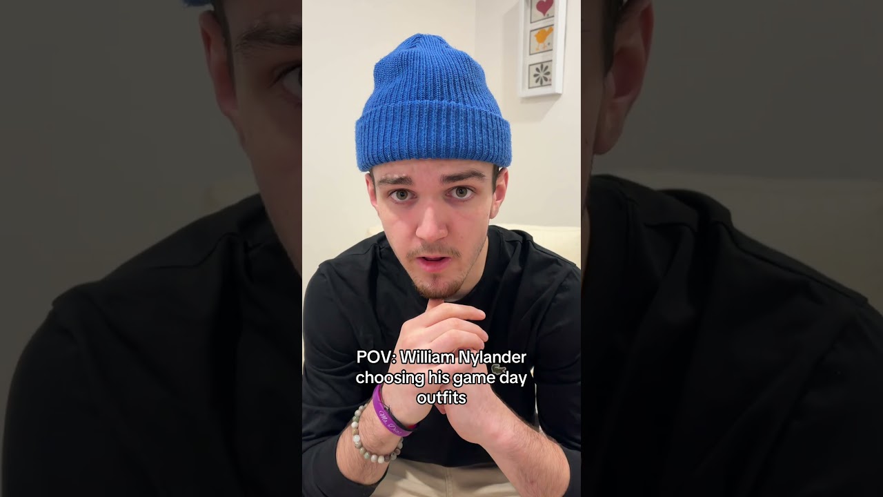 William Nylander picking his game day outfits