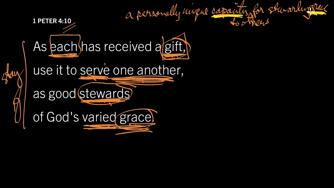 What Is a Spiritual Gift? 1 Peter 4:10, Part 2