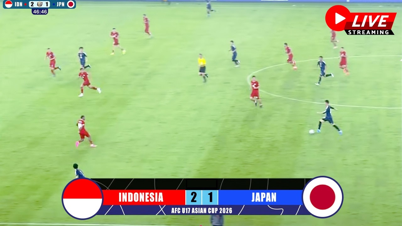 🔴LIVE Wi▪ Japan vs. Indonesia | AFC U17 ASIAN CUP 2026 SAUDI ARABIA