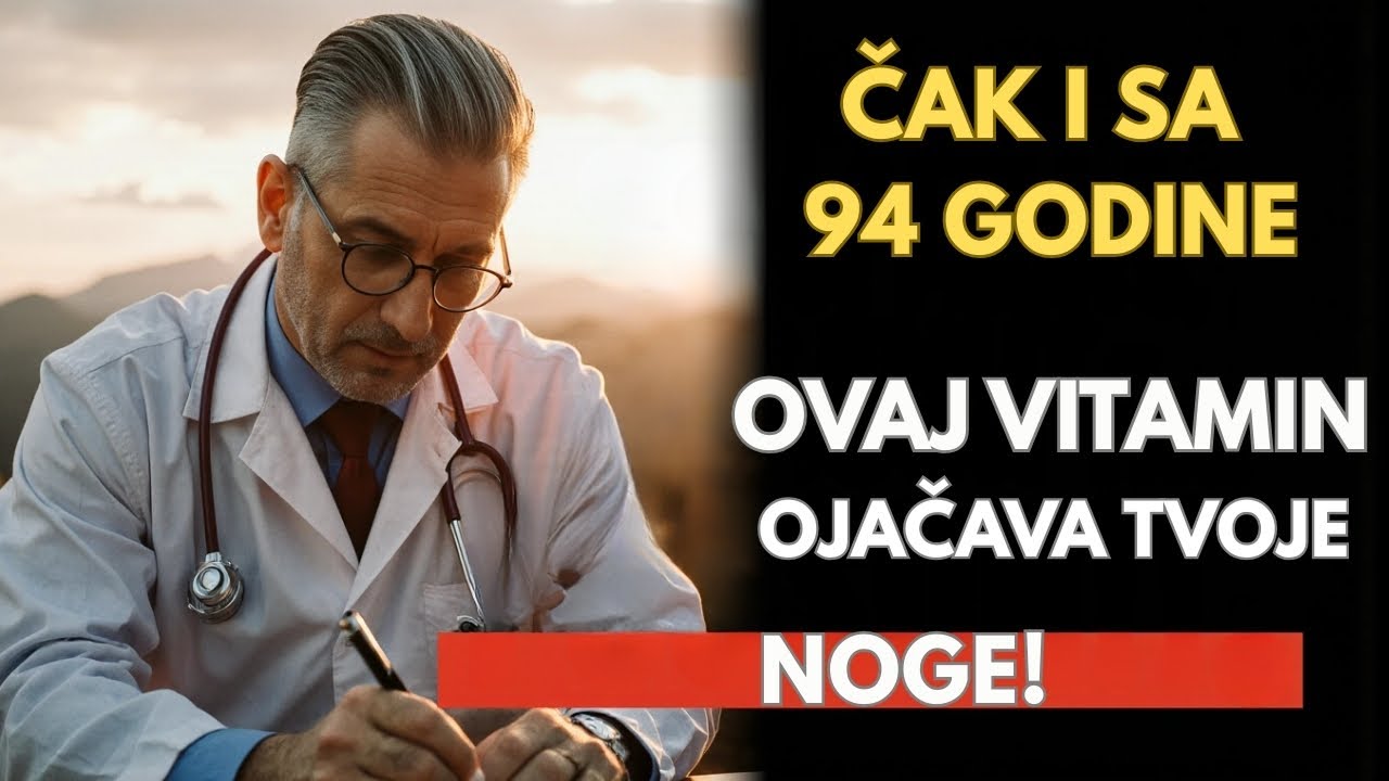 7 NAJVAŽNIJIH VITAMINA ZA JAČANJE NOGU! SPREČITE GRČEVE U NOGAMA KOD STARIJIH OSOBA