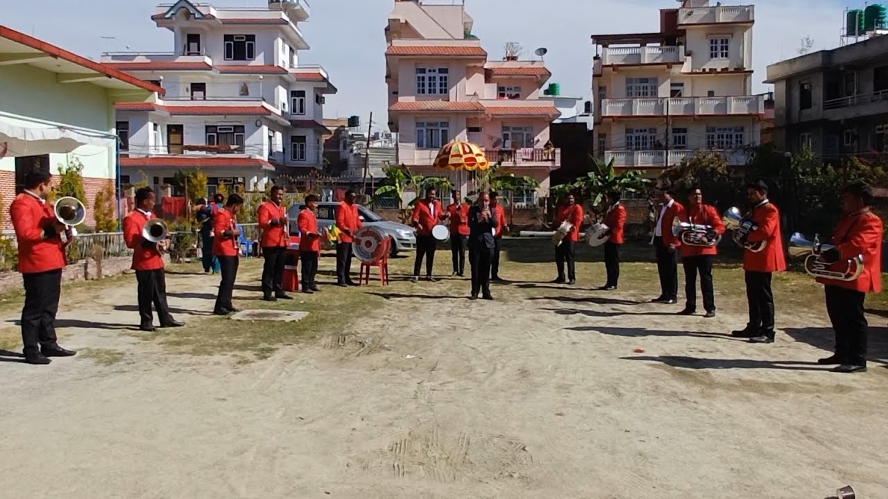 Mahankal Brass Band Baja -Nepal Bhasa Song 