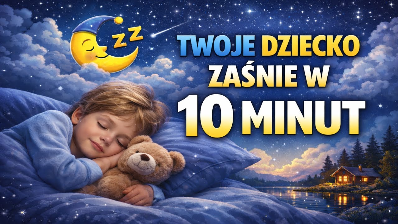 Twoje dziecko zaśnie w 10 minut 🌙 Biały szum | Głęboki, spokojny sen dla dzieci