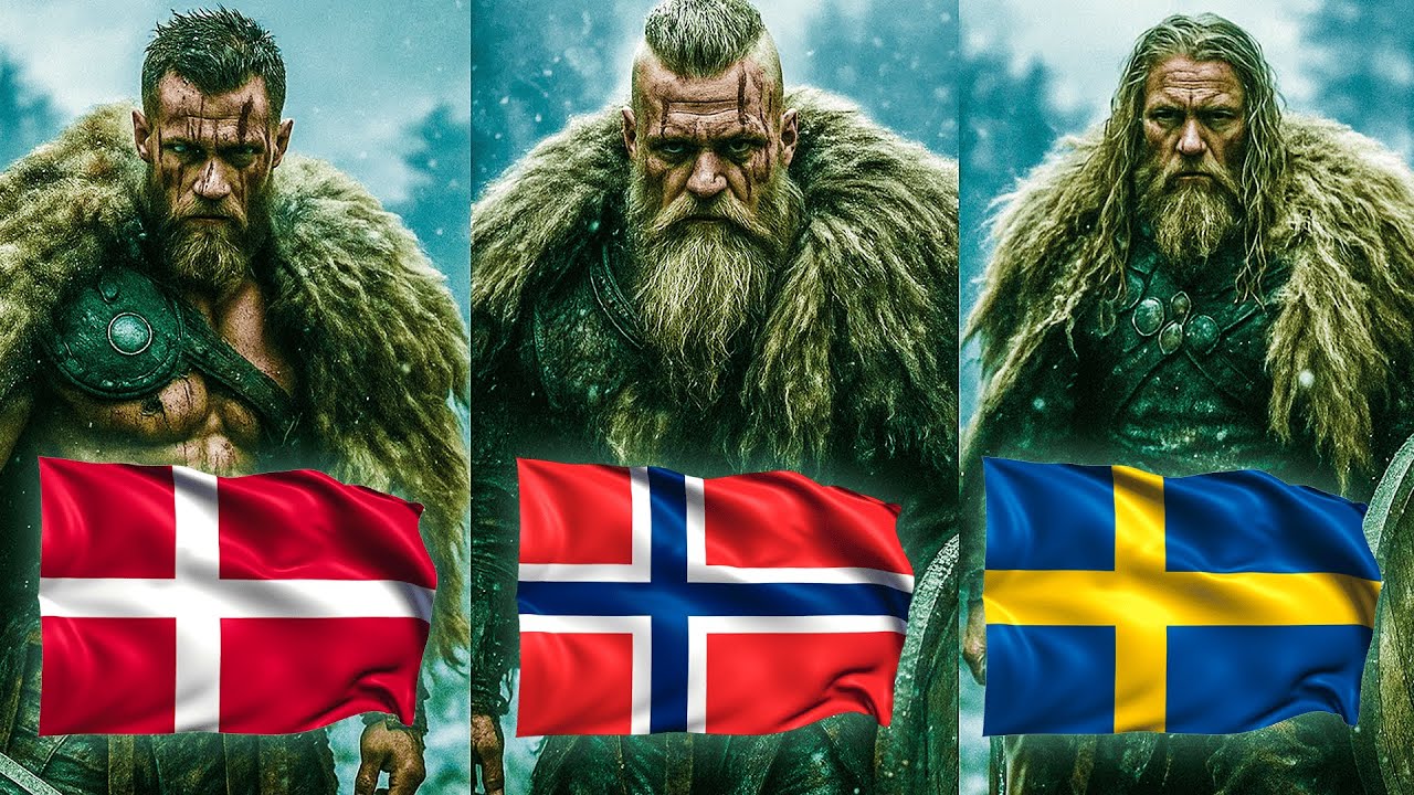 Diferencias Entre Vikingos: Noruegos, Suecos y Daneses Revelados