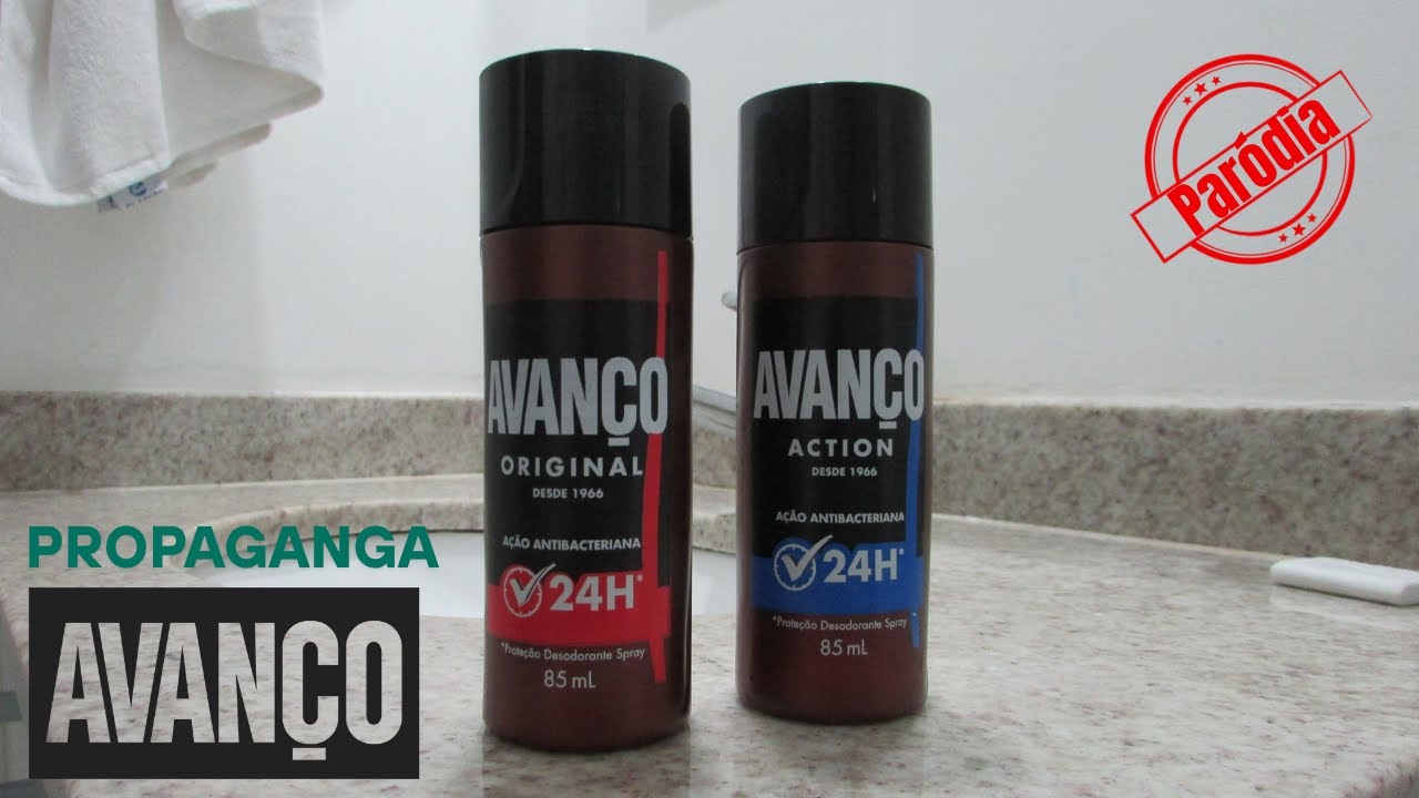 Propaganda realista - Desodorante Avanço (paródia)