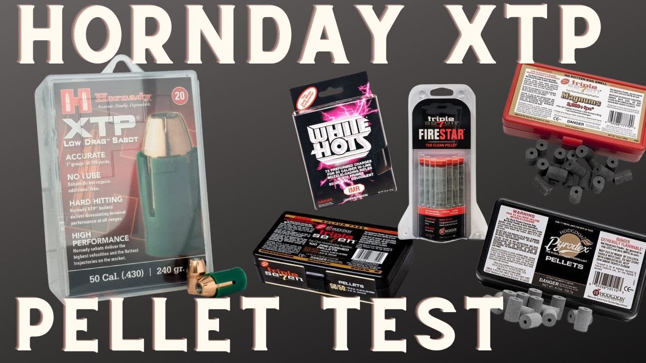 Hornady XTP 240gr Pellet Test