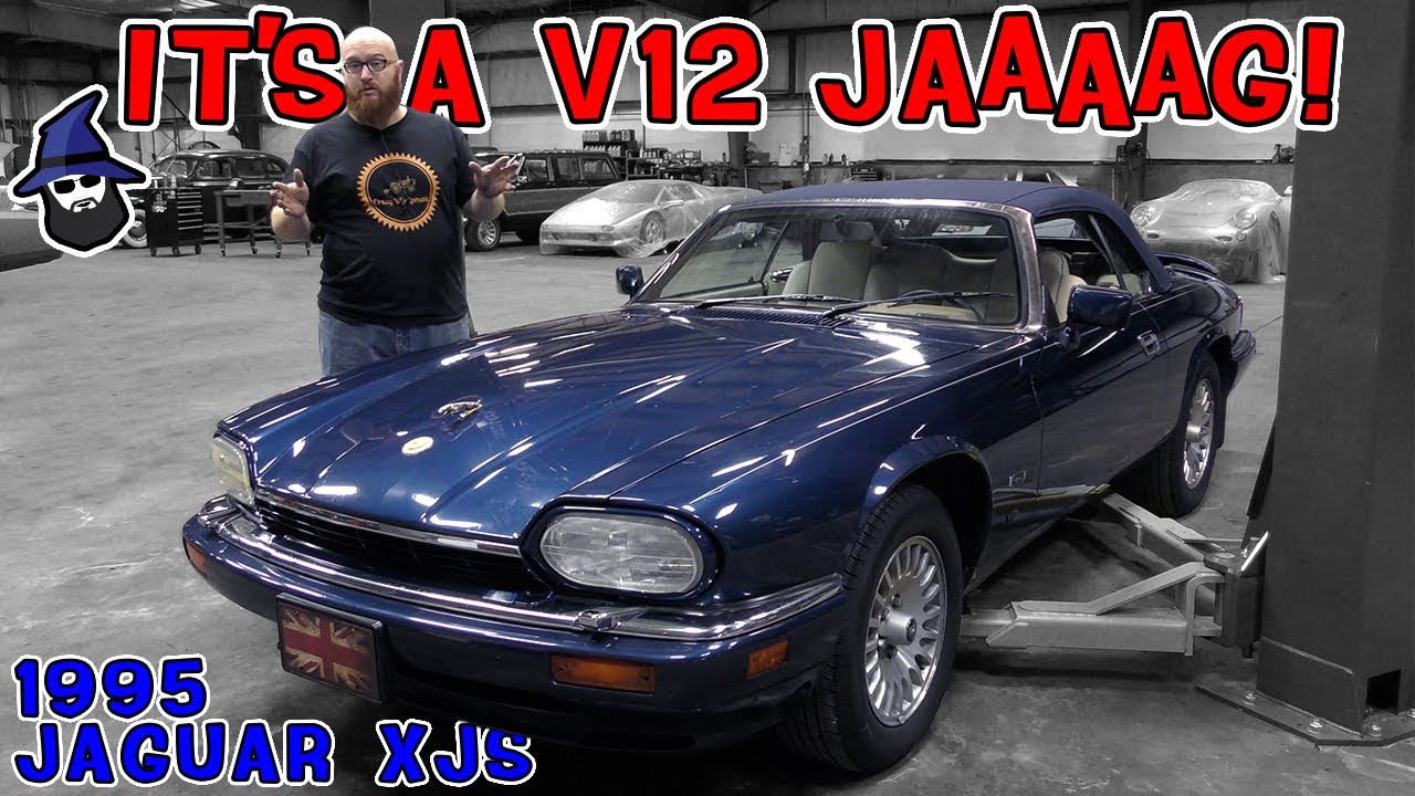 It's another smooth running V12 Jaaaaag in the CAR WIZARD's shop! Check out this 1995 Jaguar XJS