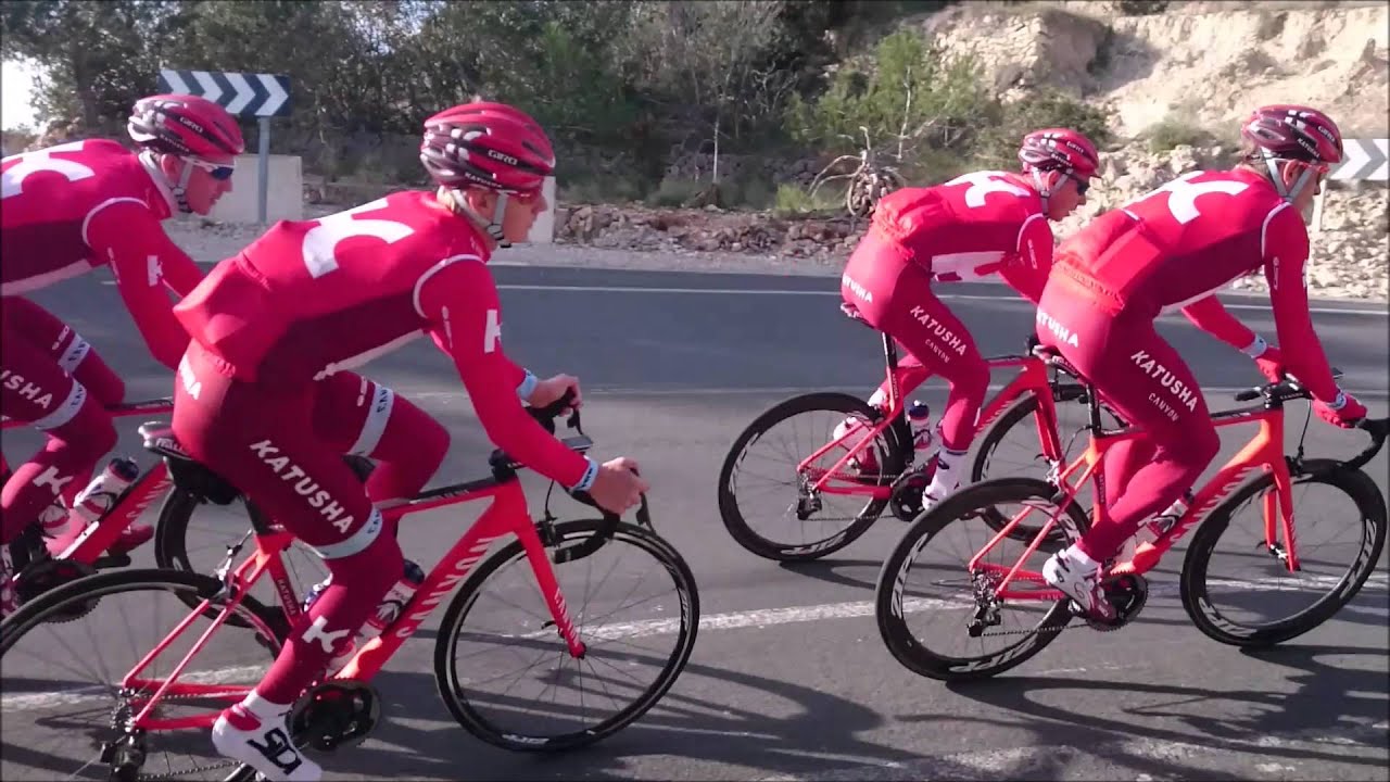 Team KATUSHA: A day in Calpe