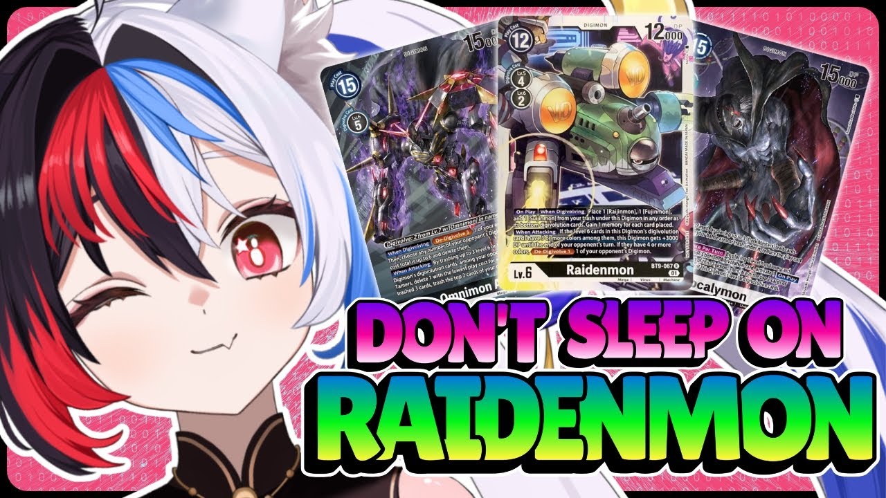 This Thing Is Kinda Gross | Raidenmon Mega Zoo ~  Digimon TCG Deck Profile / Brew