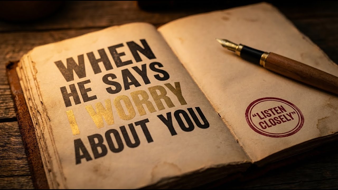 Dear daughter when he says i worry about you liste