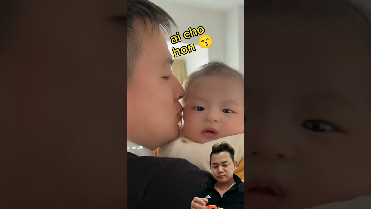 Baby don't kiss me 😂 #shorts #baby #cute #bibitv