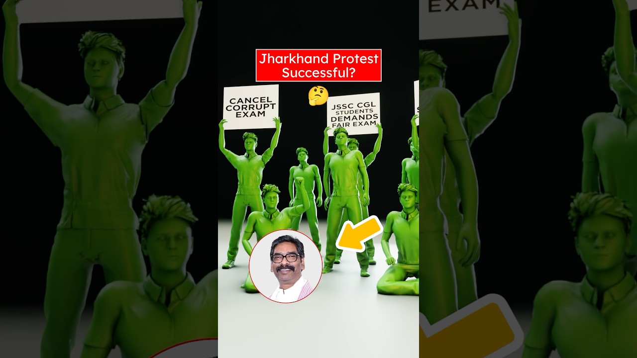 Jharkhand Protest Successful? (3D) by Professor of How