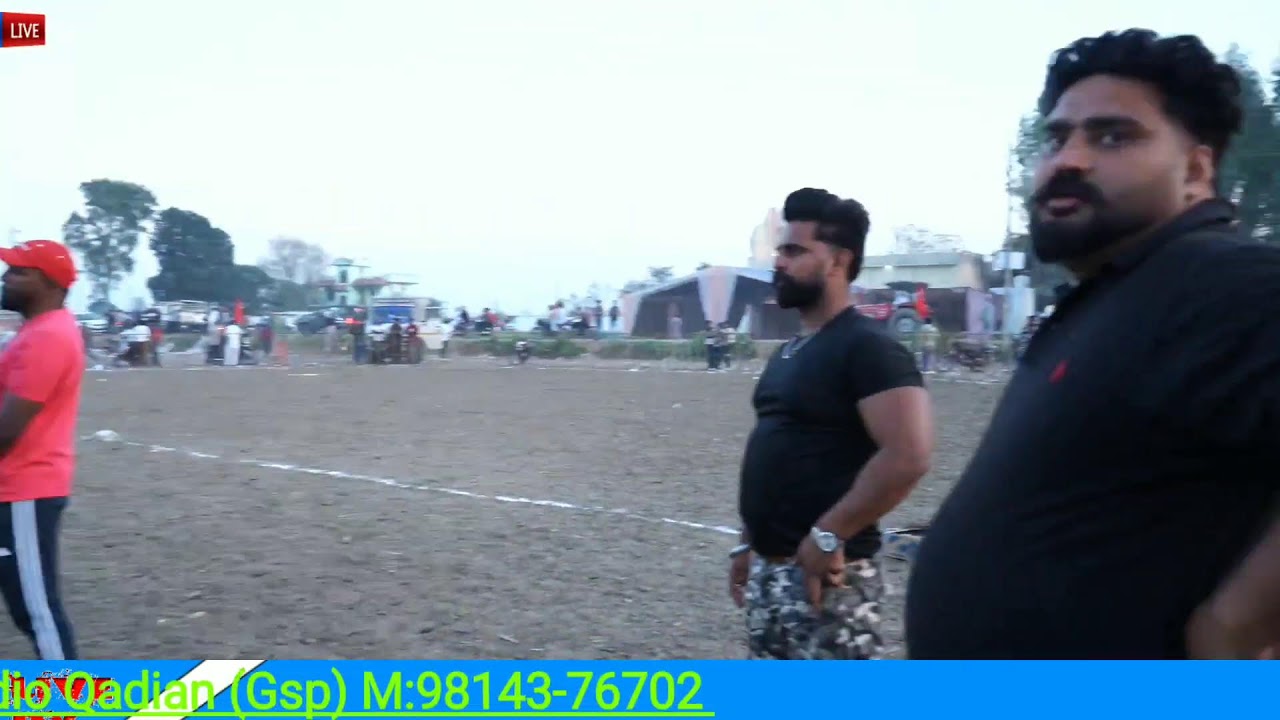 ਸੰਗ ਮੇਲਾ ਚੋਲ੍ਹਾ ਸਾਹਿਬ ਨੂੰ ਸਮਰਪਿਤ ਪਿੰਡ ਰਜ਼ਾਦਾ ਵਿਖੇ ਕਬੱਡੀ ਸ਼ੌਹ ਮੈਚ