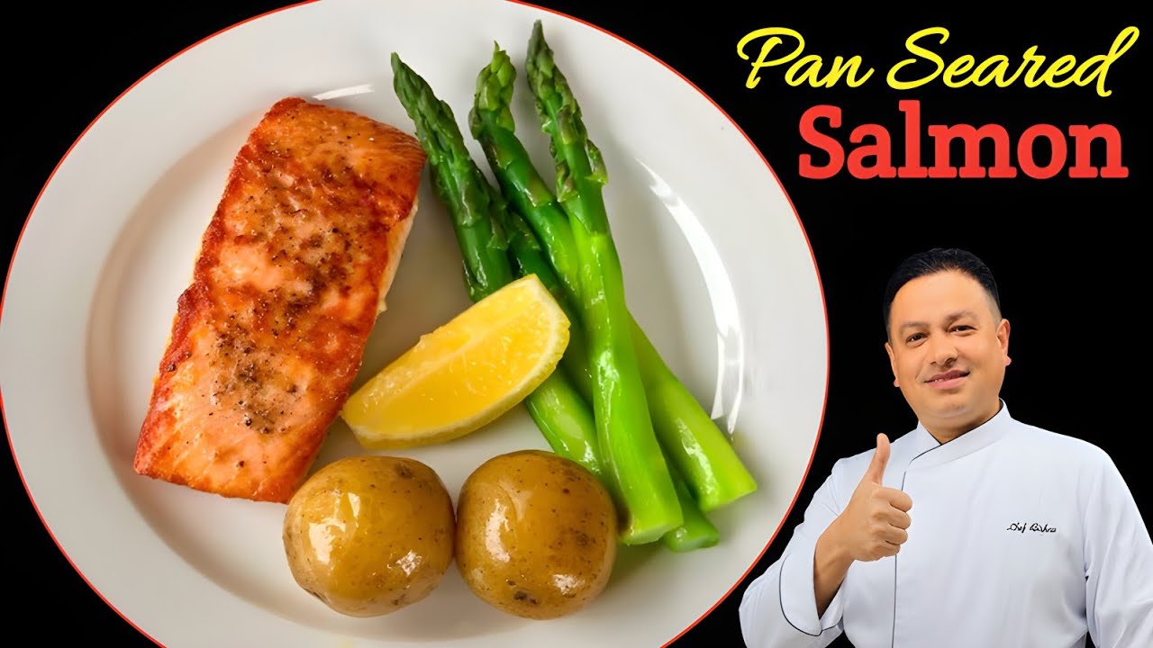 Pan Seared Salmon at Home/Crispy Outside, Juicy Inside/घरमै रेस्टुरेन्ट स्टाइल Salmon