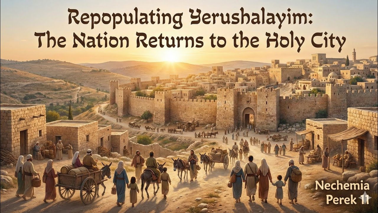 Nach Yomi by R' Yehuda Miller | Nechemia Perek 11 | Repopulating Yerushalayim: Nation Returns Home!