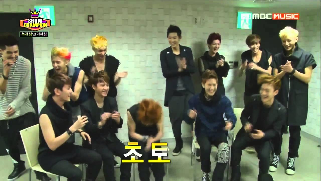 [HARD ENG SUB] 130612 Show Champion EXO Wolf VS Beauty Interview