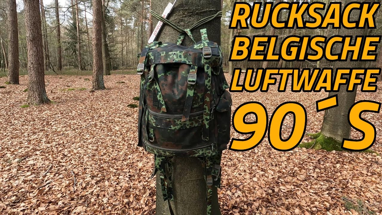 Rucksack Belgien Luftwaffe Flecktarn