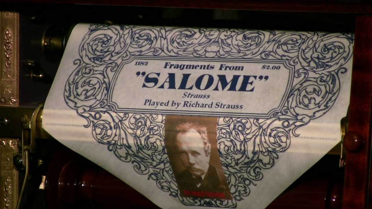 Welte Mignon - Salome - Comp. Strauss