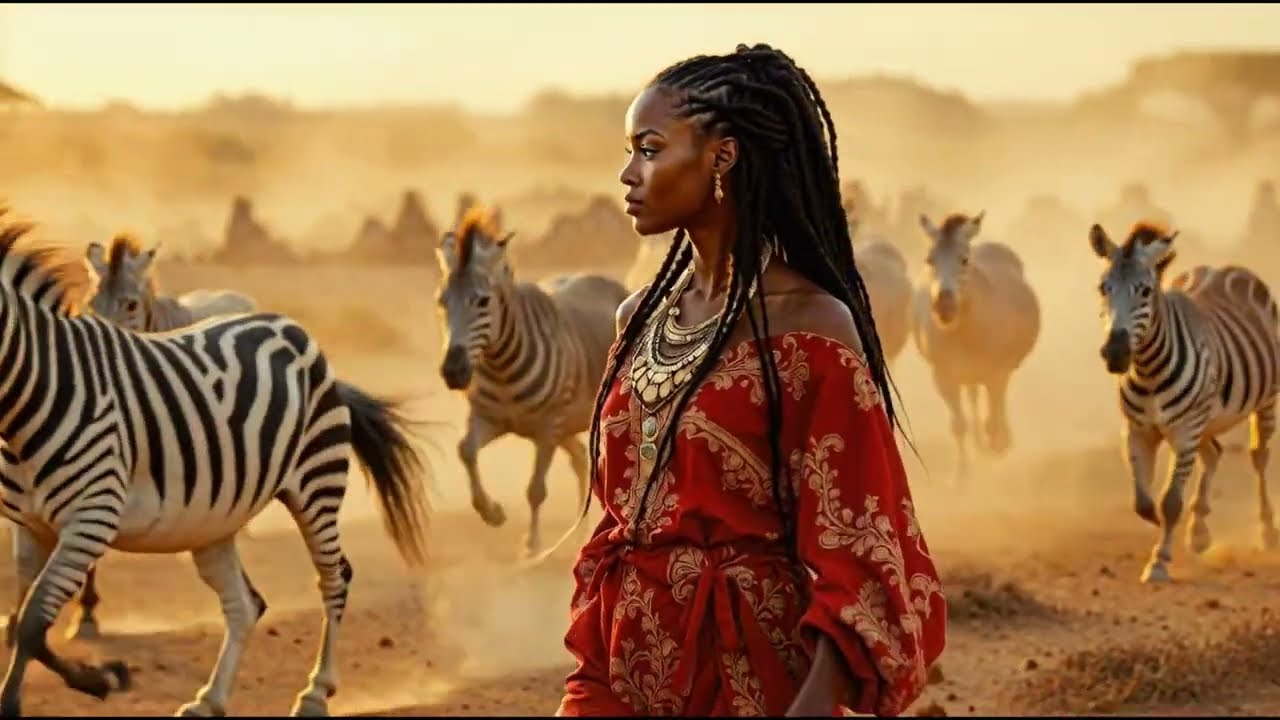 🌅 Savanna Firelight: Ancient Rhythms & Tribal Spirit