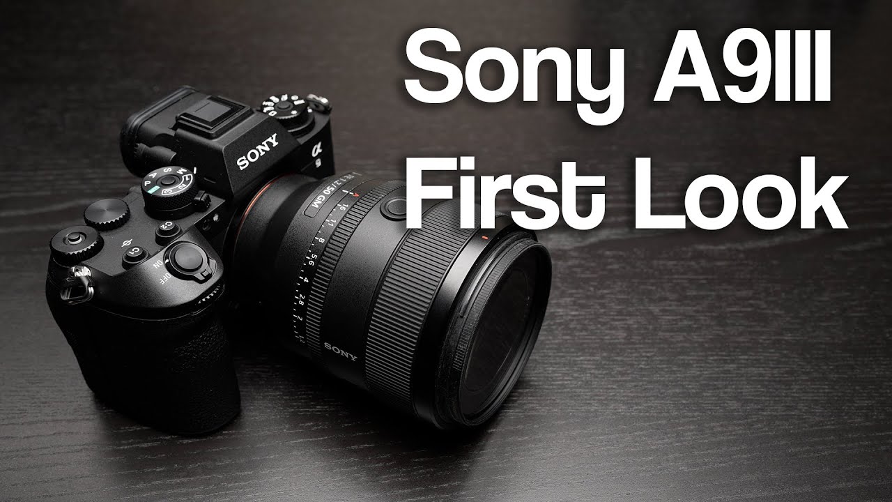 Sony A9III First Look | Global Shutter... Image Quality Compromise?