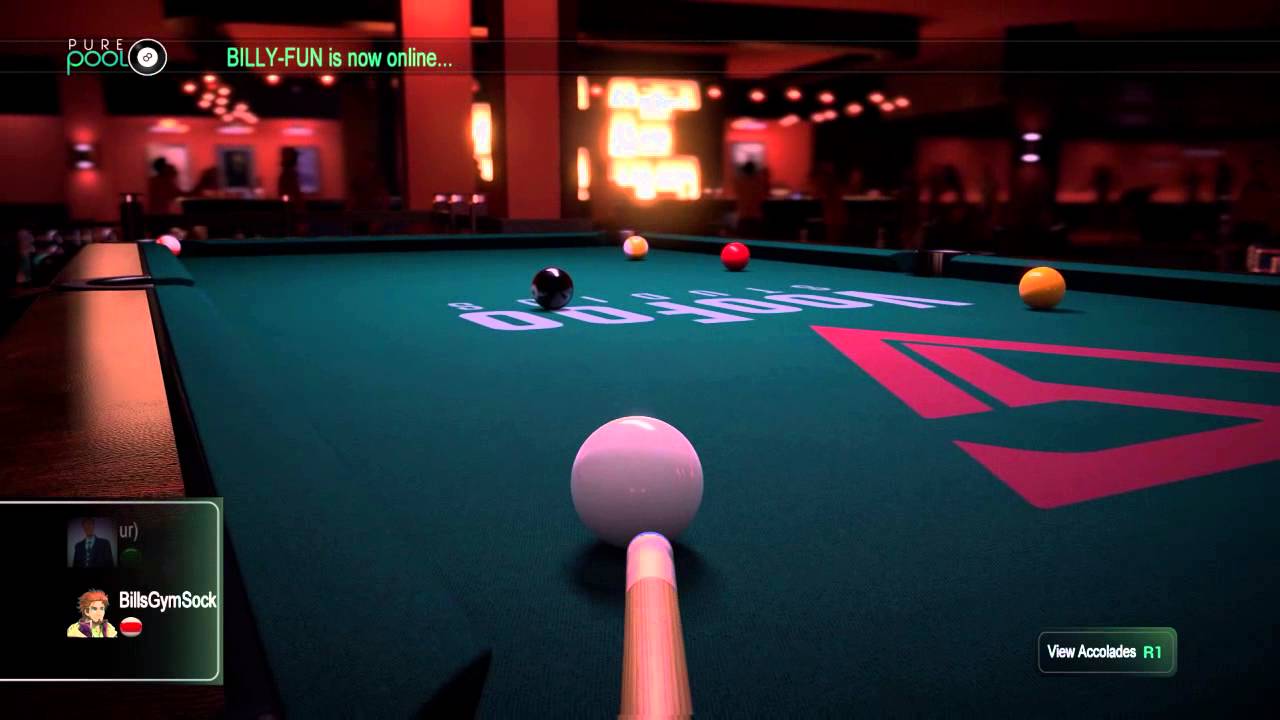 Pure Pool Review on the PS4