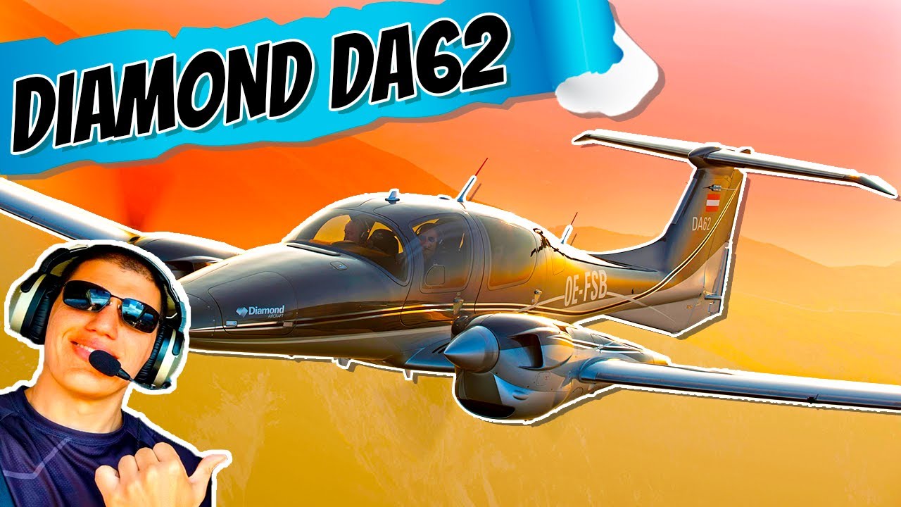 O bimotor leve mais avançado do mundo - VOANDO NO DA62